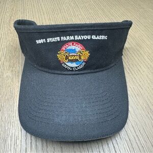 2001 State Farm Bayou Classic Visor Hat